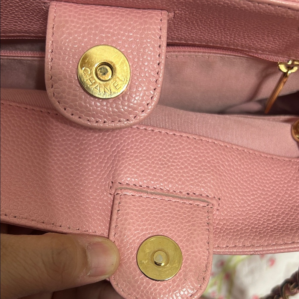 Chanel Pink Quilted Shoulder Bag - Picture 13 of 16